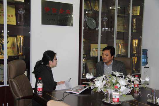 Mr.Xin Interviewed by Interior Architecture of China
