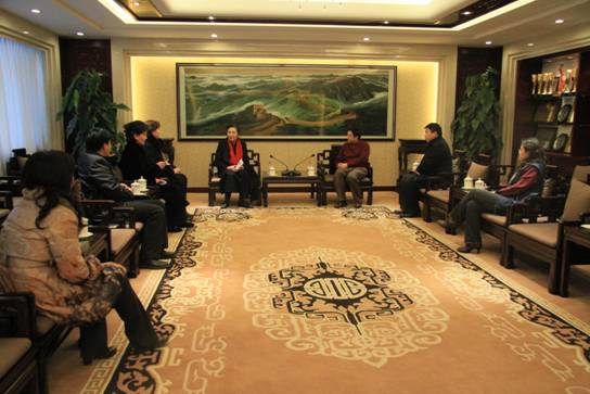 Red Cross Society of Beijing came to guide our Work