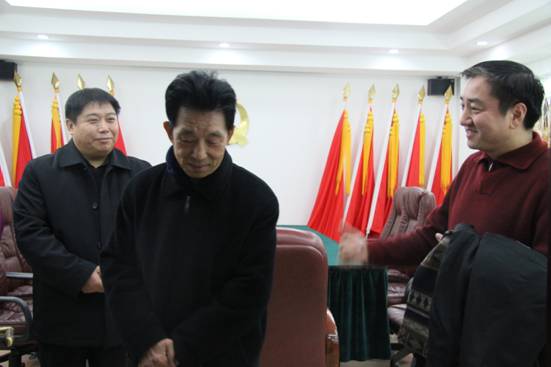 Chairman of CBDA Ma Tinggui Comes for Inspection and Guidanc