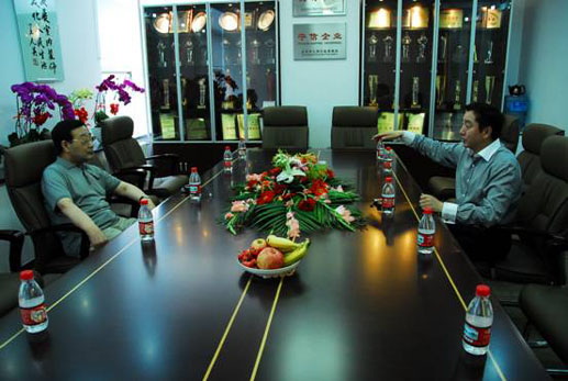 China National Decoration Co., Ltd. welcomed association lea